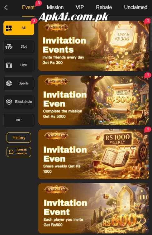 92Pk Game DownLoad (New App in Pakistan) Latest Version Screenshot 3