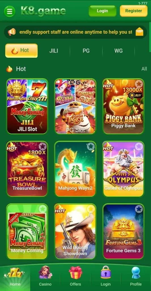 K8.GAME APK Download Pakistan (Latest 2026 Version) – Official Android App Screenshot 1