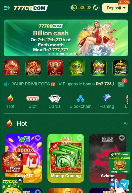 777CB Game APK Game Download Latest Version 2026 for Android in Pakistan Screenshot 1
