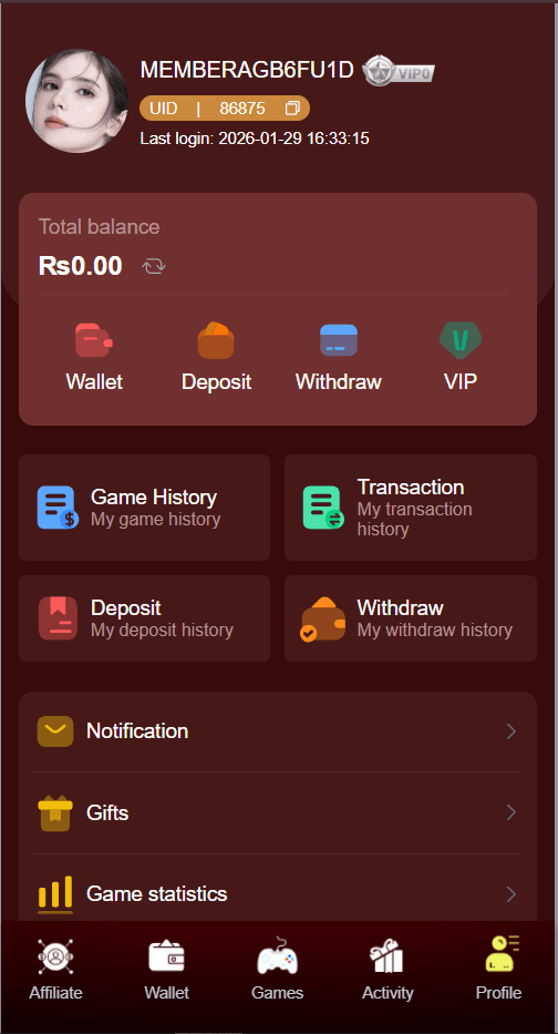 Luck26 Game APK Download Pakistan (Latest 2026) Screenshot 1