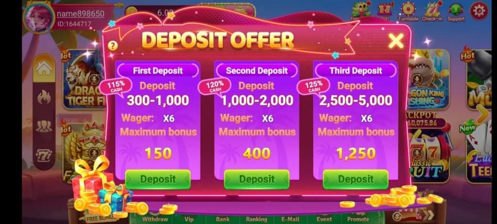 Wa777 Game APK ( Real Cash App) Latest Version 1.2.30 Screenshot 4