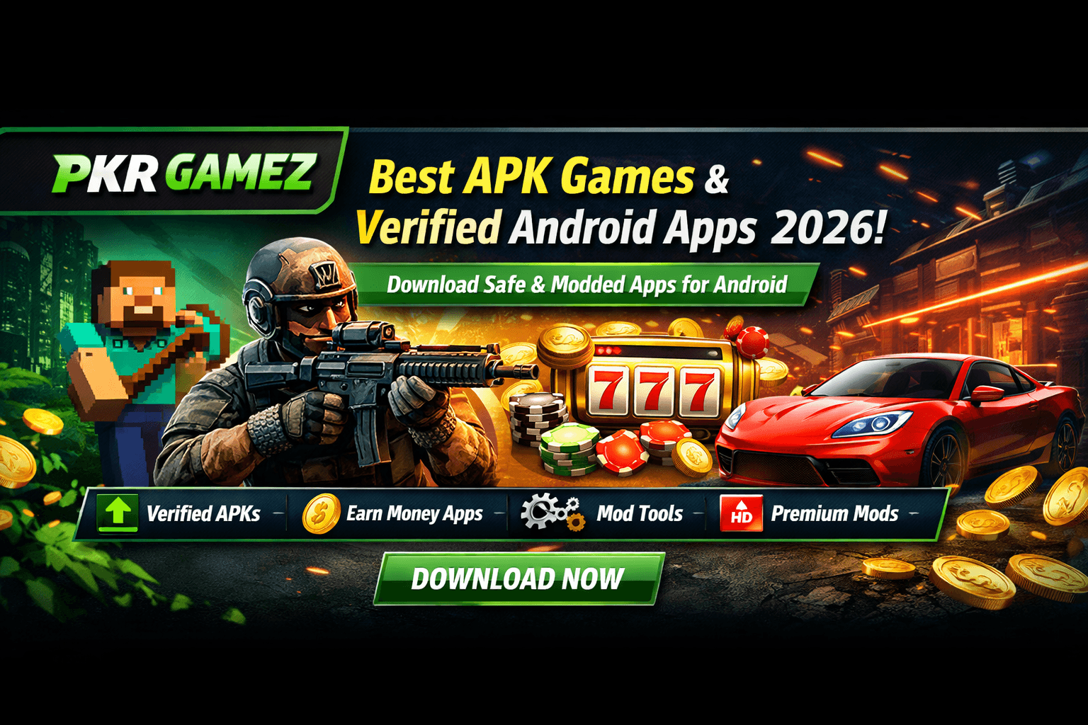 Explore the Best APK Games & Verified Android Apps on PKRGamez (2026)